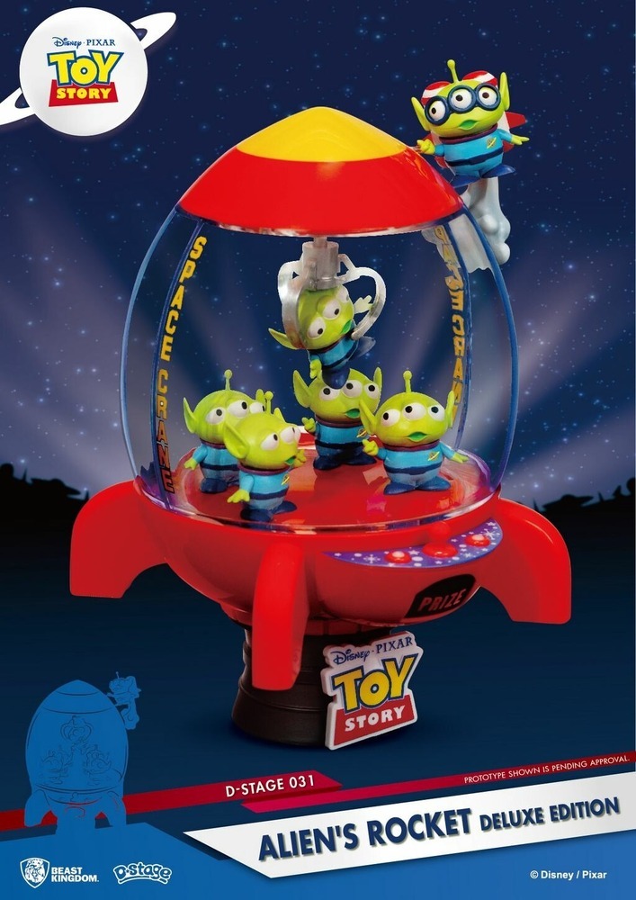 Beast Kingdom D Stage - Disney Pixar Toy Story Aliens Rocket Deluxe Edition