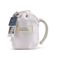 Demdaco Warm Heart Mug - Sisters Forever Heart