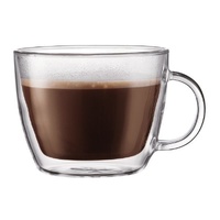 Bodum Glassware - Bistro Café Latte Cup 450mL 2 Pack