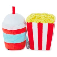 Hallmark Better Together Magnetic Plush - Popcorn and Slushie