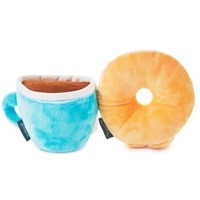 Hallmark Better Together Magnetic Plush - Donut and Coffee