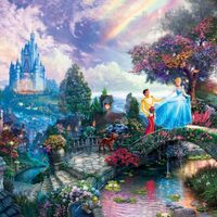 Thomas Kinkade Disney 750pc Puzzle - Cinderella