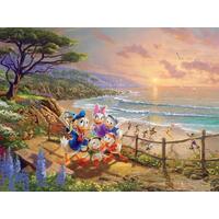 Thomas Kinkade Disney 750pc Puzzle - A Ducky Day