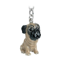 Pets With Personality - Little Paws Keyring - Pug