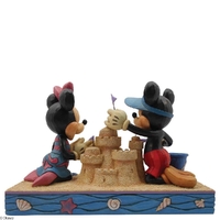 Jim Shore Disney Traditions - Mickey & Minnie Mouse Seaside Sweethearts Figurine