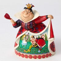 Jim Shore Disney Traditions - Queen of Hearts 65th Anniversary - Royal Recreation Figurine