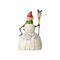 Folklore by Jim Shore - Snowman with Broom