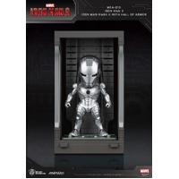 Beast Kingdom Mini Egg Attack - Marvel Iron Man 3 Mark II with Hall of Armor