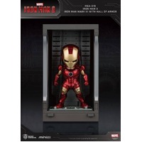 Beast Kingdom Mini Egg Attack - Marvel Iron Man 3 Mark III with Hall of Armor