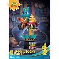 Beast Kingdom D Stage - Disney Pixar Toy Story Coin Ride Bunny & Ducky