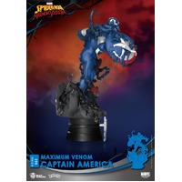 Beast Kingdom D Stage - Marvel Maximum Venom Captain America