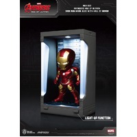 Beast Kingdom Mini Egg Attack - Marvel Avengers Age of Ultron Iron Man Mark XLIII with Hall of Armor