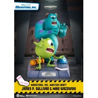 Beast Kingdom Master Craft - Disney Pixar Monsters Inc James P Sullivan & Mike Wazowski