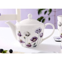 Ashdene Purple Poppies Australian War Memorial - Teapot with Metal Infuser