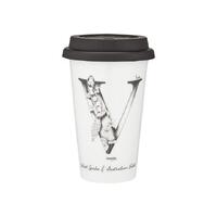 Ashdene Letters of Australia - "V" Travel Mug