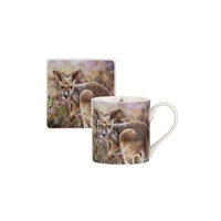 Ashdene Babies of the Bush Mug & Coaster Set - Kangaroo Joey