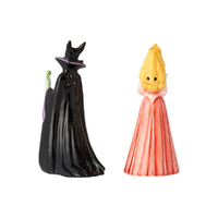 Disney Ceramics Salt and Pepper Shaker Set - Sleeping Beauty and Maleficent