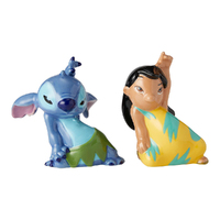 Disney Ceramics Salt and Pepper Shaker Set - Lilo and Stitch