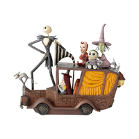 Jim Shore Disney Traditions - Nightmare Before Christmas Mayor's Car - Terror Triumphant