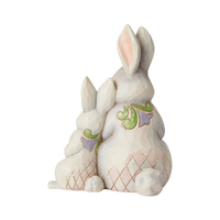 Jim Shore Heartwood Creek - Easter Collection - Forever My Honey Bunny (Double Bunnies)