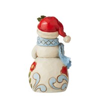 Jim Shore Heartwood Creek - Snowman With Cardinal Mini Figurine