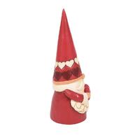 Jim Shore Heartwood Creek Gnomes - Red Gnome Holding Heart