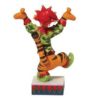 Jim Shore Disney Traditions - Winnie the Pooh Tigger Elf - Ecstatic Elf