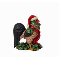 Country Living by Jim Shore - Christmas Rooster - Farm Fresh And Festive