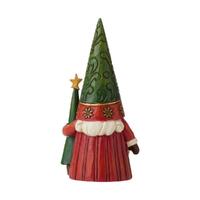 Jim Shore Heartwood Creek Christmas Gnomes - Gnome Holding Tree