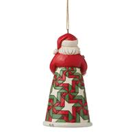 Jim Shore Heartwood Creek - Santa Arms Full of Gifts Hanging Ornament