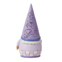 Jim Shore Heartwood Creek Gnomes - LT Exclusive Purple Gnome with Santa