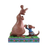 Jim Shore Disney Traditions - Winnie The Pooh - Roo Giving Kanga Flowers