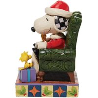 Peanuts by Jim Shore - Santa Snoopy with Christmas List