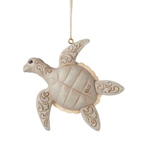 Jim Shore Heartwood Creek Coastal Christmas - Sea Turtle Hanging Ornament