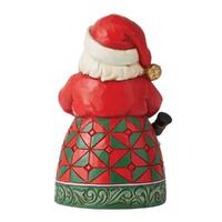 Jim Shore Heartwood Creek - Santa With Gifts Pint Sized