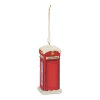 Jim Shore Heartwood Creek - Christmas Phone Box Hanging Ornament