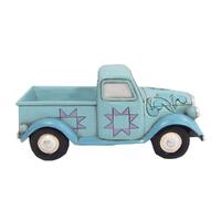 Jim Shore Heartwood Creek - Mini Blue Pickup Truck