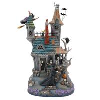 Jim Shore Heartwood Creek - LED Musical Haunted House Masterpiece