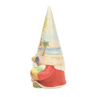 Jim Shore Heartwood Creek Gnomes - Coastal Christmas With Beach Scene