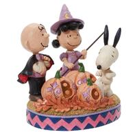 Peanuts by Jim Shore - Halloween Gang Light Up Figurine