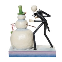 Jim Shore Disney Traditions - The Nightmare Before Christmas - A Snowy Discovery