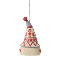 Jim Shore Heartwood Creek Gnomes - Sweater Hanging Ornament