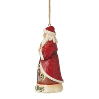 Jim Shore Heartwood Creek Song Series - We Three Kings Santa Hanging Ornament