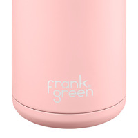 Frank Green Reusable Bottle - Ceramic 1L Blushed Push Button