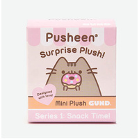 Pusheen Surprise Plush Keychain Series 1 Snack Time - Pusheen In Ice Cream Cone