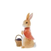 Beatrix Potter Peter Rabbit Mini Figurine - Flopsy with Basket of Blackberries