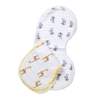 aden & anais Classic Burpy Bibs 2 Pack - Jungle Jam