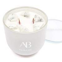 Aromabotanical Crystal Candle - Howlite