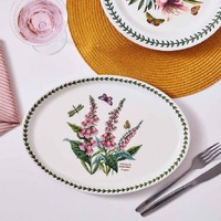 Portmeirion Botanic Garden - Oval Platter - 33cm Foxglove