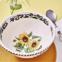 Portmeirion Botanic Garden - Salad Bowl - 23cm Sunflower